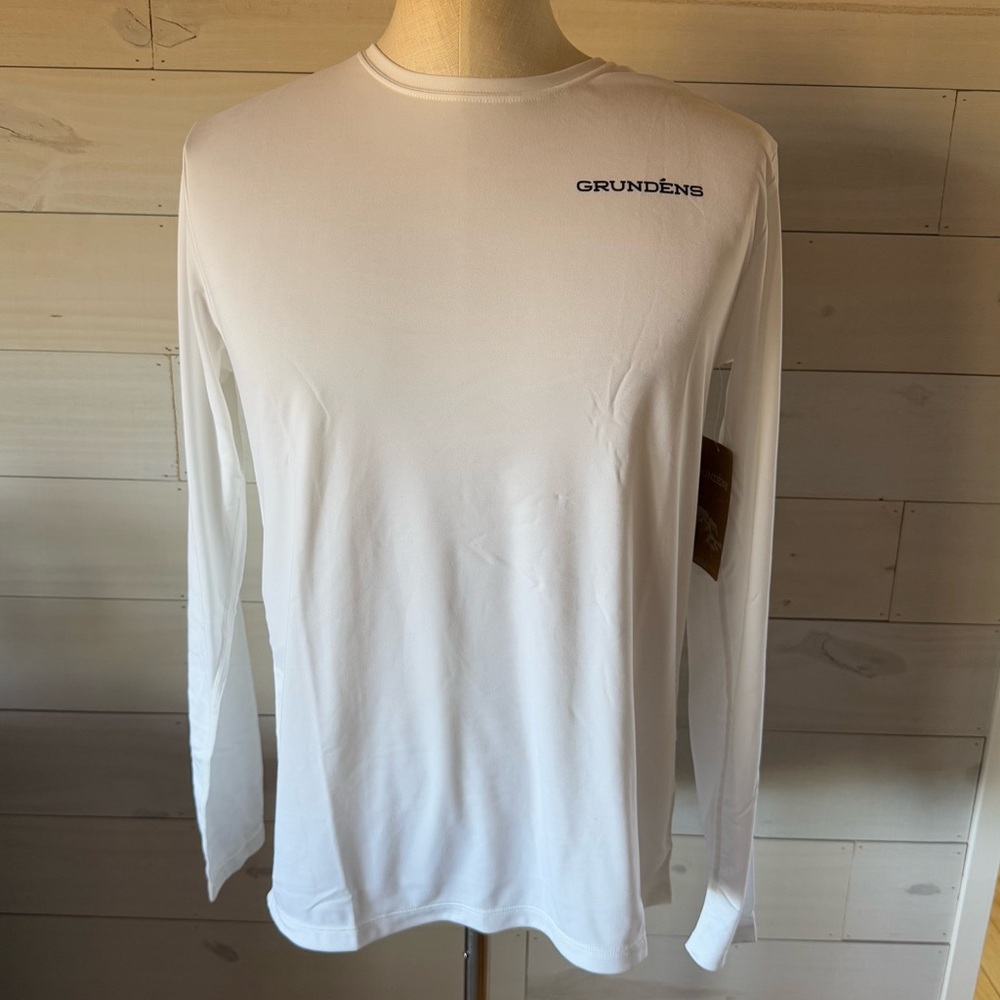 Men's Grundens Tall Ship LS Tech Tee